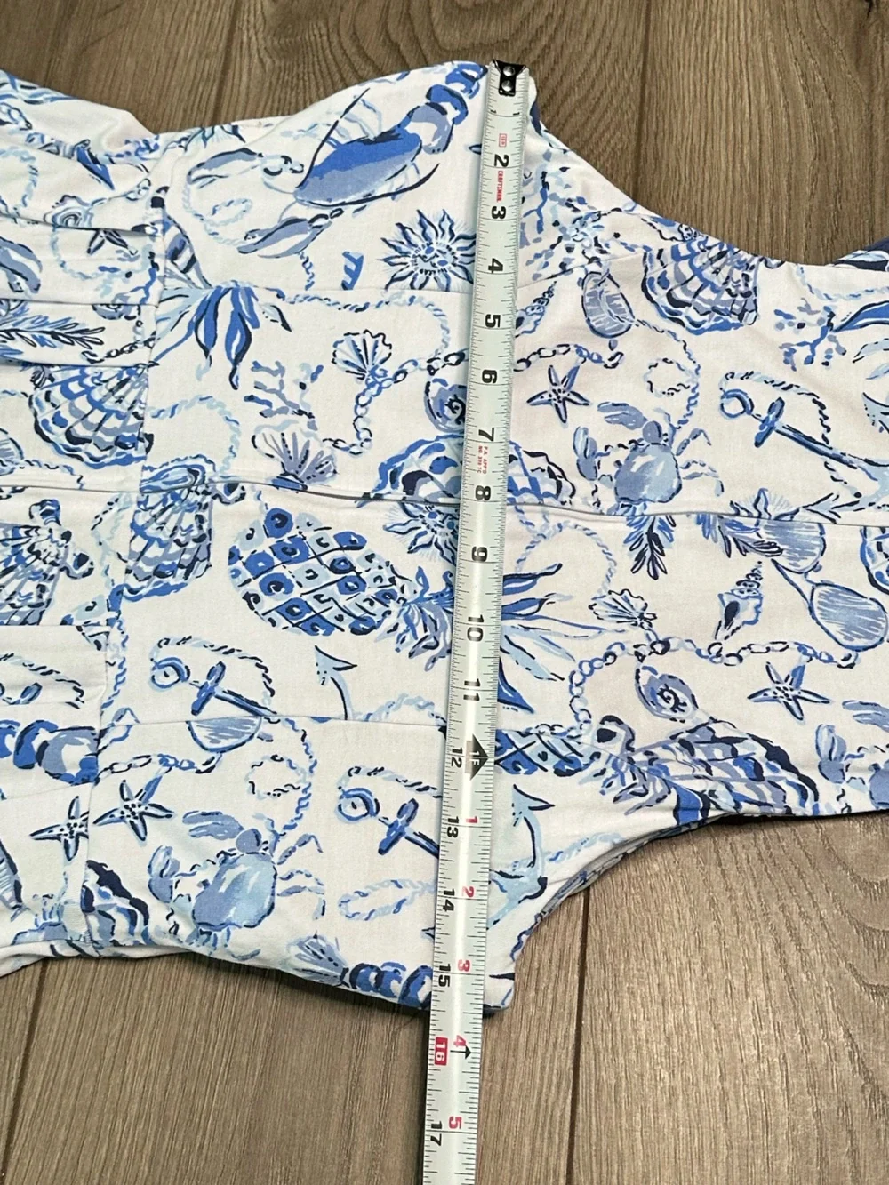 Lilly Pulitzer Carmilla Sleeveless Jersey Maxi Dress Resort White Blue Size 10 - Picture 11 of 14